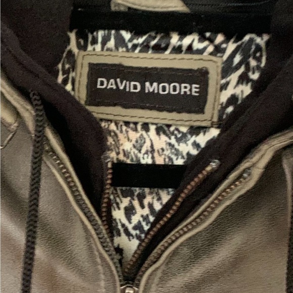 Awesome leather jacket David Moore. - Picture 2 of 12